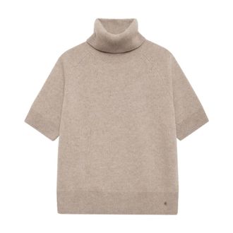 Anine Bing Turtlenecks, female, Brown, Size: M Jackson Turtleneck Sweater