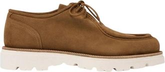 Scarosso Damiano Derby - Heren - Veterschoenen - Bruin - 42 1/2 EU - Leer - Schoenen