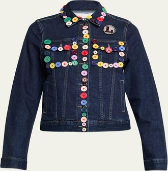 Libertine - Libertine Candy Buttons Denim Jacket