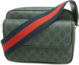 Gucci Black Pvc Shoulder Bag (Pre-Owned)