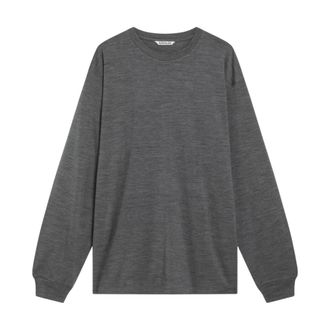 Auralee Hombre, Camisetas, Gris, Talla: M