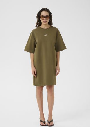 Gestuz Jersey jurk Oversize fit olive