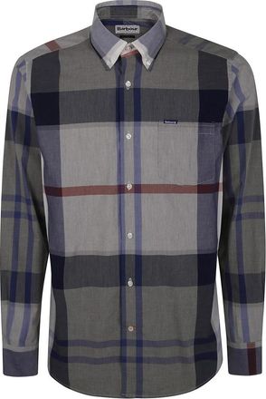 Barbour Op maat gemaakt overhemd voor heren - Heren - Casual Overhemden - Grijs - S - Overhemden