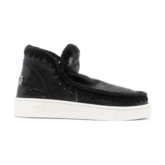 Mou Lace-up Laarzen - Dames - Schoenen - Zwart - Maat: 41 EU Leer