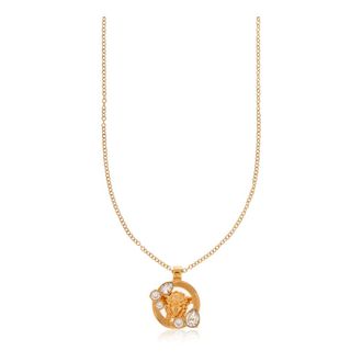 Versace Necklaces, female, Yellow, Size: ONE SIZE Crystal Medusa 95 Necklace