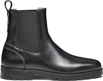 Santoni Womens Leather Chelsea Boot in Black at Nordstrom, Size 8.5