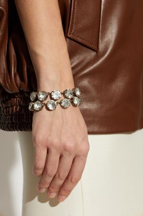 Balenciaga Gala Bracelet, Womens, Silver