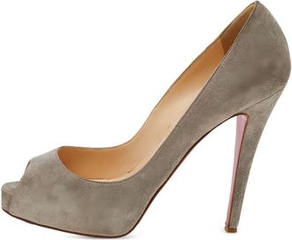 Christian Louboutin 125mm Hyper Prive heeled pumps - Grey