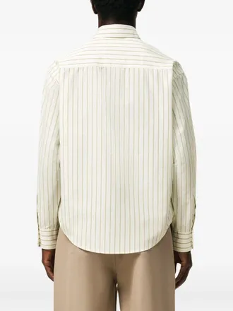 Ami Boxy Long Sleeves Shirt Button Down Collar And