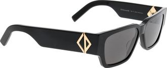 Dior Stijlvolle zonnebril met uniek design - unisex - Zonnebrillen - Zwart - ONE Size - Accessoires