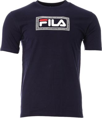 Fila Mens Black T-Shirt Build, Black, S