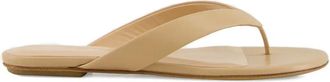 Le Monde Beryl flat thong sandals - women - Calf Leather/Calf Leather/Calf Leather - 39 - Neutrals