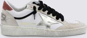 Golden Goose Sneakers White/Beige/Platinum Rust-Donna
