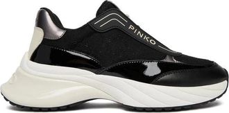 Pinko Ariel 19 Sneaker - female - PINKO - Sneakers - Black - 5 UK - Shoes