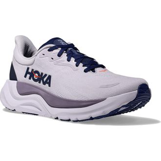 Hoka One One Arahi 8 Stability Running Shoe in Starlight Glow /Midnight Blue at Nordstrom, Size 10.5