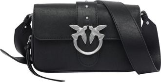 Pinko Mini Love One Slouchy Crossbody Bag