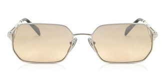 Prada PR A51S 1BC8J1 Womens Sunglasses Silver Size 58