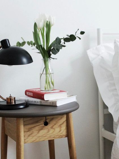 Bedside Tables & Lamps Because The Library Is Open