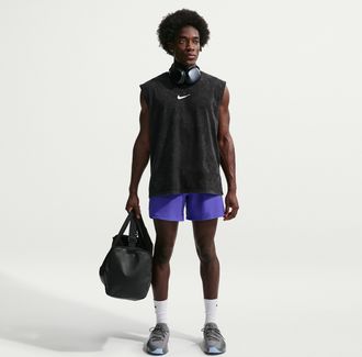 Nike Mens Nike Pro Training Dri-FIT 6 Shorts in Purple | HV0411-510