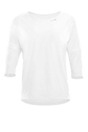 Winshape Longsleeve WINSHAPE DT111LS, Damen, Gr. XXL, weiss (ivory), 85% Polyester, 15% Elasthan, U-Boot-Ausschnitt, Shirts Longsleeve, Functional Light and So