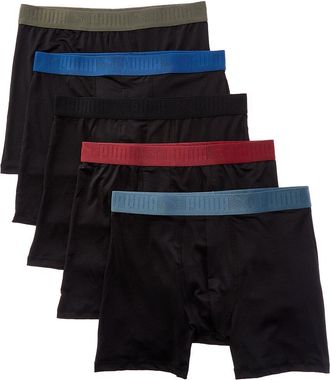 Puma Puma Set Of 5 Performance Boxer Brief
