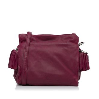 Loewe Pre-owned Loewe Small Leather Flamenco Crossbody Bag 75L54S5LKWAU3F83