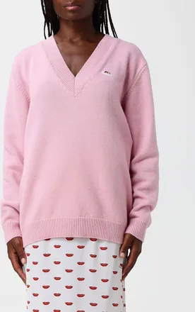 Fiorucci Dolcevita relaxed fit in lana merino e cashmere con logo applicato