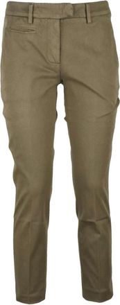 Dondup Donna, Pantaloni, Verde, W29, new