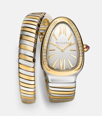 Bulgari Reloj Serpenti Tubogas con diamantes