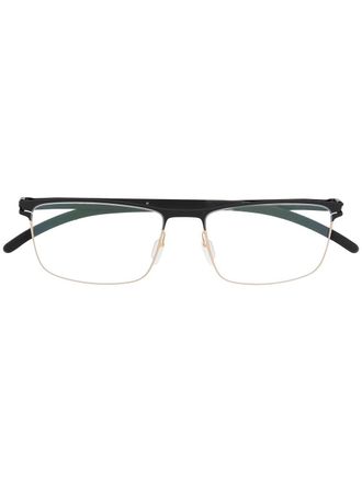 Mykita Xander tweekleurige bril - Zwart
