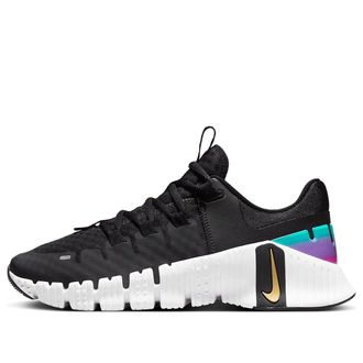 Nike (WMNS) Nike Free Metcon 5 Premium Black Fireberry Gold FB7149-001