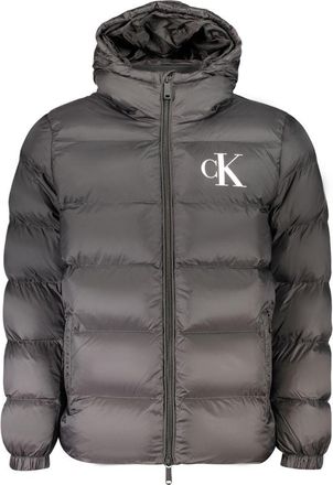 Calvin Klein Black Nylon Mens Mens Jacket