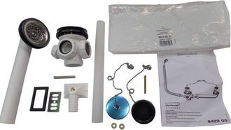 Villeroy & Boch Omnia Pro overloopgarnituur voor gootsteen dubbel