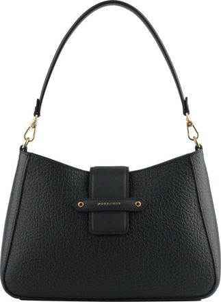 Pourchet Fleuves Schoudertas - Dames - Schoudertassen - Blauw - ONE Size - Leer - Tassen