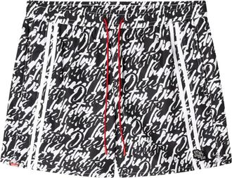 Diesel Costume da bagno Soccer-41-D-Pop - Nero