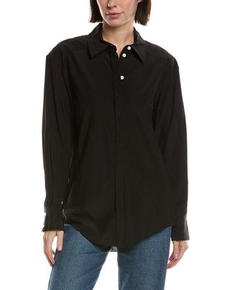 Proenza Schouler Demi Silk-Blend Blouse