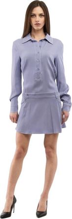 Moschino Dare Short Dress - Dames - Korte kleedjes - Paars - S - Kleedjes