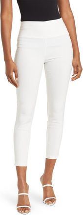 Patrizia Luca High Waist Capri Crop Leggings in White at Nordstrom Rack, Size X-Small