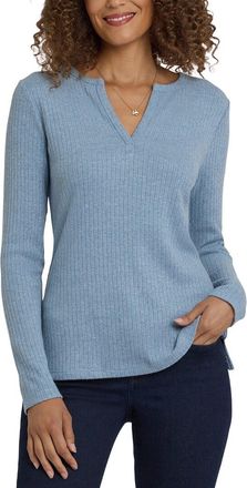 NYDJ Nydj Henley Blouse