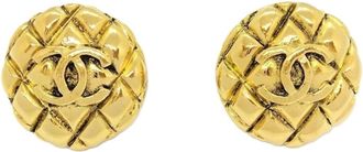 Chanel Metal Clip Earrings (Pre-Owned)