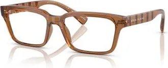 A|X Armani Exchange 55mm Rectangle optical glasses in Brown at Nordstrom