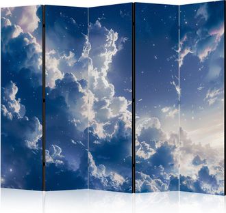 Artgeist Biombo Decorativo Artgeist Nubes Estrellas Tela 225x172 Cm