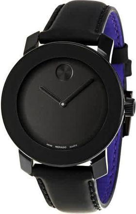 Movado Small Bold Quartz Black Dial Ladies Watch 3600010