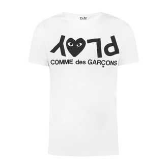Comme Des Gar&ccedil;ons Heren, Tops, Wit, Maat: XL Katoen