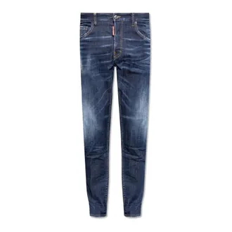 Dsquared2 Heren, Jeans, Blauw, Maat: S Katoen