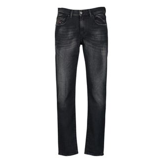 Diesel Slim-fit Jeans, male, Black, Size: W32 L32 2019 D-Strukt