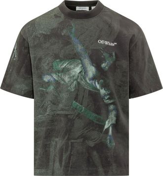 Off-white Black Crew Neck T-Shirt