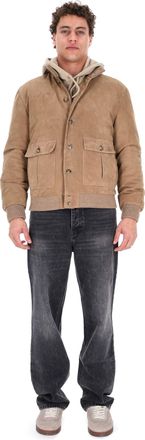 Valstar Suede Ino Jacket Padded with Fine Down