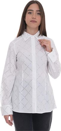 Pennyblack Toast Blouse - Dames - Overhemden - Wit - M - Katoen - Overhemden