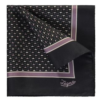 Ermenegildo Zegna Pocket Handkerchief - male - Zegna - Handkerchiefs - Blue - ONE SIZE - Accessories
